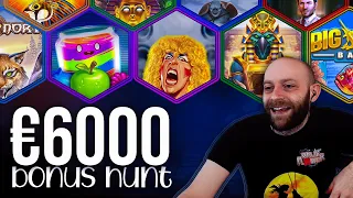 Recap: Fridays €6000 Bonus Hunt with unseen Goonies Inferno Bonus!