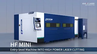 HF MINI : INTO HIGH-POWER LASER CUTTING | Discover Han's Laser 20kW laser machine