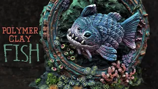 How I Make this Underwater Fish Sculpture using Polymer Clay