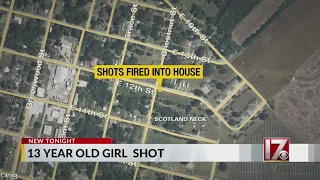 Girl wounded by gunfire when shots fired into Scotland Neck home, police say