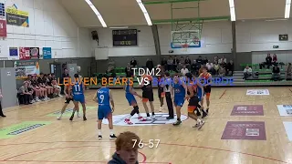 TDM2: Stella Artois Leuven Bears B vs Bavi Vilvoorde: 76-57