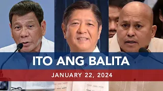 UNTV: Ito Ang Balita |    January 22, 2024