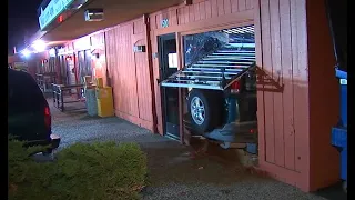 Raw Video: Car Driven Into Novato Gun Store In Apparent Robbery Attempt