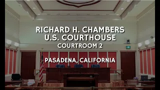 Pasadena Courtroom 2 1:30 PM Thursday 4/11