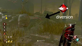 sneaky survivor trying to use  diversion - Dead by daylight