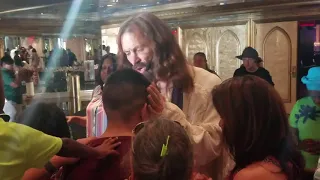 Jesus giving blessings at holy land orlando