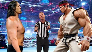 Full Match - The Great Khali vs Crazy Fighter Ryu - Iron Man Match 2023 | WWE Apr 9, 2024