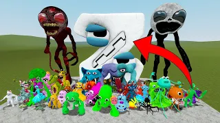 All Garten Of Banban Family Vs All Alphabet Lore, Mister X, Monster Cursed, A-Z in Garry's mod!