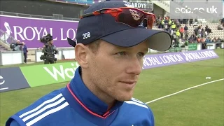 Eoin Morgan on England's defeat to New Zealand at the Ageas Bowl