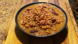 How To Cook Southern Style Pinto Beans Like Granny | Easy Crockpot Meal #cooking