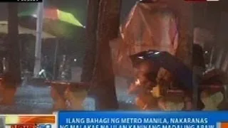 NTG: Ilang bahagi ng Metro Manila, nakaranas ng malakas na ulan kaninang madaling araw