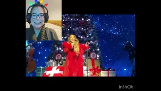 Mariah Carey- O Holy Night ( Live ) 2019 #musicreaction