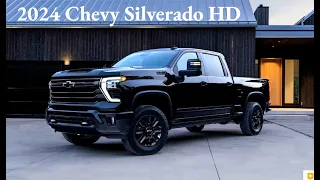 2024 Silverado HD Trim Breakdown