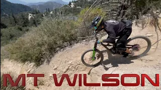 Mt Wilson Enduro Day / Los Angeles's longest MTB trail / Beware of exposure! April 19, 2021