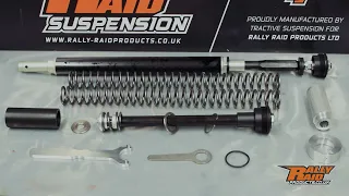 HOW TO : RALLY RAID FORK UPGRADE KIT CRF300L/R