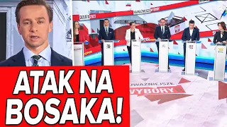 Bosak ZAATAKOWANY podczas DEBATY! Padły MOCNE SŁOWA