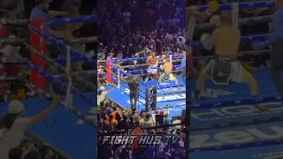 FULL MAYWEATHER GOTTI BRAWL! CHAOS BREAKS OUT IN RING AFTER EXHIBITION STOPPED!