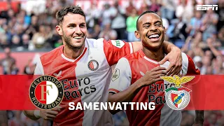 🤩 Prachtige goals van SANTIAGO GIMENEZ en IGOR PAIXÃO! 🇲🇽🤝🇧🇷 | Samenvatting Feyenoord - Benfica