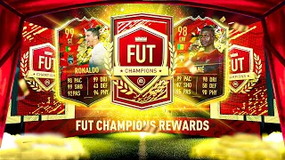 WE PACKED 98 TOTS NEYMAR! 😱 FUT CHAMPIONS REWARDS - FIFA 20 Ultimate Team
