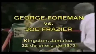 George Foreman vs Joe Frazier (en español)