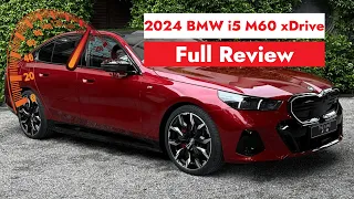 2024 BMW i5 M60 xDrive - Electric 5 Series Sedan (Full Review)