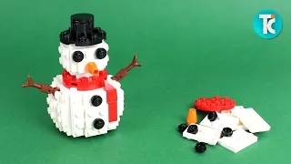LEGO Snowman (Tutorial)