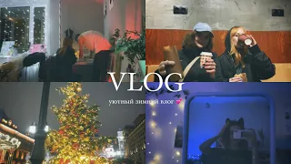 VLOGMAS | Очень уютный зимний влог ❄️💕 | Встреча с друзьями ✨