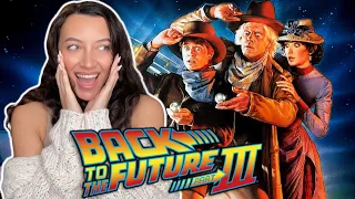 First Time Watching *Back to the Future 3* and it ALMOST made me CRY?! | Movie Reaction