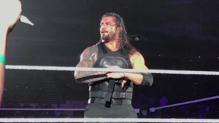 WWE Live Singapore 2017 Roman Reigns vs Bray Wyatt Finale