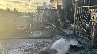 Large explosions near Sikh Temple were propane tanks caught in fire, officials say