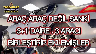 EMEKLİ TAZMİNATI İLE 2 PLASTİK ÇAMURLUK DEĞİŞEN DİYE SATIN ALDIĞI ARAÇ 3 PARÇA ÇIKTI.