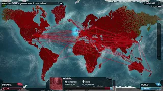 Becoming the earth cleaner in Plague Inc.