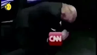 Trump bodyslams CNN in viral twitter video