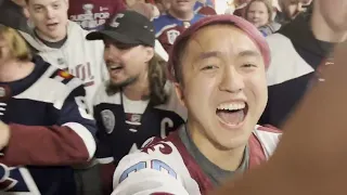 Avalanche Fans Singing Blink-182 "All The Small Things" after the Post Game 1 in Stanley Cup Finals