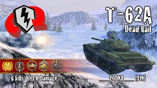 WoT Blitz T-62A - 6 Kills 7,3k Damage Replay