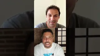 Del Piero e Ronaldo in diretta Instagram. RONALDO: “I MIEI 7 ANNI ALL’INTER UNA STORIA D’AMORE.”