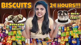 I Only Ate BISCUITS for 24 Hours!!*Went yummy* | Bourbon Idly Ah!? | Jenni's Hacks | Jenni's Hacks