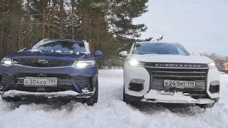 Geely Tugella против Cheryexeed TXL на оффроуде. Неожиданный результат.