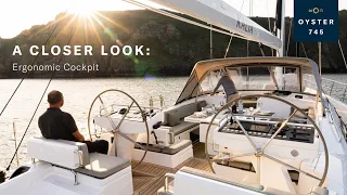 A Closer Look: Oyster 745 Ergonomic Cockpit | Oyster Yachts