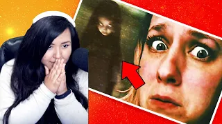 Happy Halloween! || Top 5 SCARY Ghost Videos For TERRORIFIC FUN o_O [REACTION]