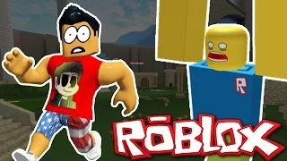 RUNNING FROM GIANT NOOB! - Survive the Disasters 2 w/ Znac | Roblox