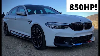 This BMW M5 has 85% of a Veyron's Power for 10% the Price - One Take