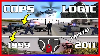 Evolution of COPS LOGIC in DRIVER games (1999-2011)