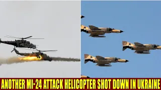 Another Mi-24 attack helicopter shot down in Ukraine