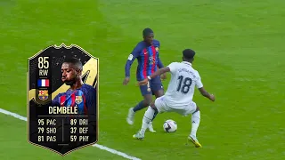 Version Dembele Xavi is terrifying this season