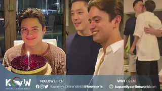 James Reid denies having a boyfriend after kiss video went viral.