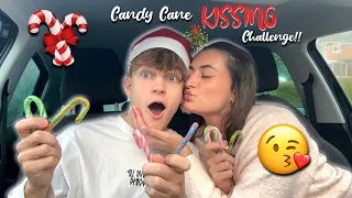 Candy Cane KISSING Challenge! *GONE RIGHT*