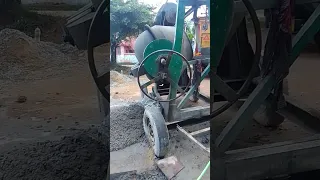 concrete mixture working /cement mixing machine /mixture machine