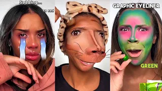 CUTE ✅ or FAIL? ❌  Viral Tiktok Makeup Challenges