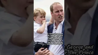 All the times Prince William has matched with Prince George! #princegeorge #princewilliam #shorts